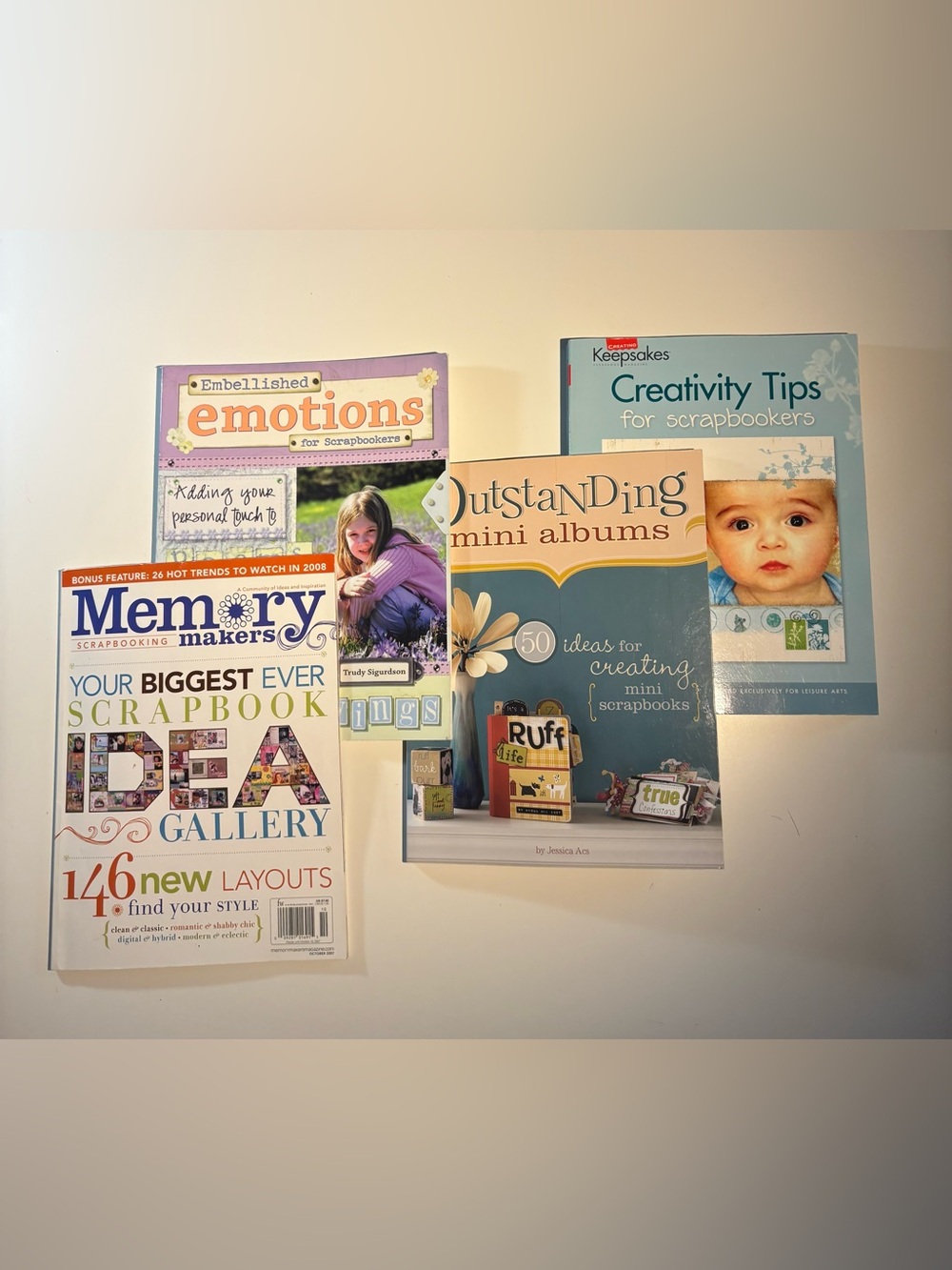 Set of 4 Craft Books / Magazines